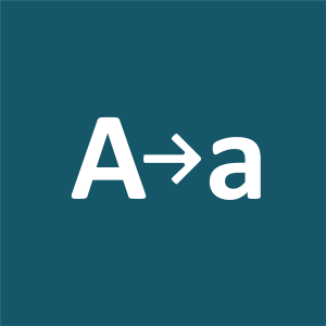 Icono Mayúsculas a Minúsculas